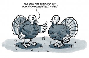 Thanksgiving 2020 should be all about perspective turkey trouble, Thanksgiving