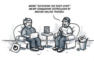 Quite the quandary: Q followers feel let down Q