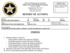 Manslaughter charge for OKCPD officer Clifford Holman in Bennie Edwards death Bennie Edwards