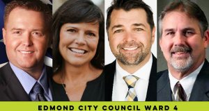 Cheat sheet: Meet the candidates for Edmond Ward 4 Edmond Ward 4