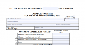 Review campaign finance reports for Feb. 9 OKC, Edmond and Norman elections campaign finance reports