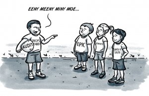 Everyone getting pegged with a charter school audit charter school audit