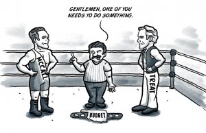 Budget match: The audience wants to go home Oklahoma budget