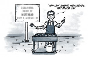 Gov. Meathead should bring back Onion Burger Day at the State Capitol Meathead Stitt