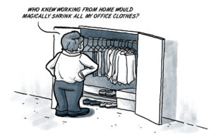 ‘The COVID 19’ lingers around the waistband the COVID 19