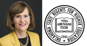Allison Garrett selected as first female chancellor of Oklahoma higher education Allison Garrett