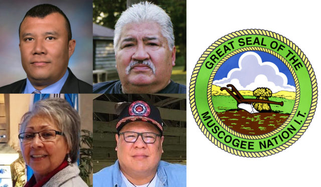 Muscogee Nation primary, Travis Scott election