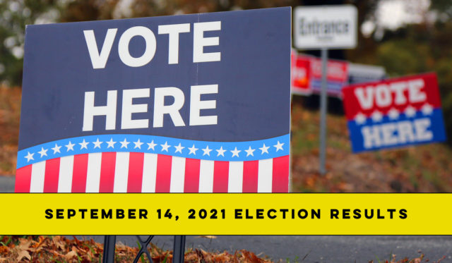 Sept. 14 special election