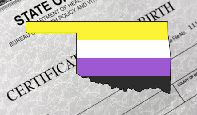 nonbinary birth certificate