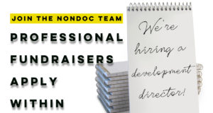 Job posting: NonDoc seeks development director development director