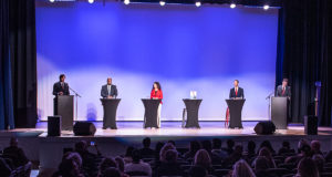 OKC mayoral debate features policy talk, criticism of ‘No Show Holt’ OKC mayoral debate