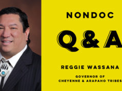 Reggie Wassana: ‘Times are changing’ on blood quantum Reggie Wassana