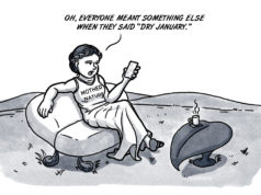 Oklahomans having the wrong type of Dry January dry January