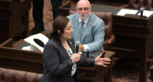 Voicemail to Sen. Jessica Garvin threatens ‘shootout’ over marijuana license fees Jessica Garvin
