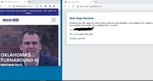 Initially blocked, pair of campaign websites ‘now available’ on state network JoelKintsel.com