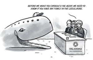 Call me Tag Agent: In Catoosa, a replacement steps up Catoosa