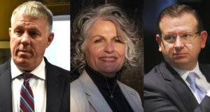 DA: Calvey and Gieger to runoff (barely), Behenna advances, Grubb ousted Kevin Calvey, Vicki Behenna, Gayland Gieger