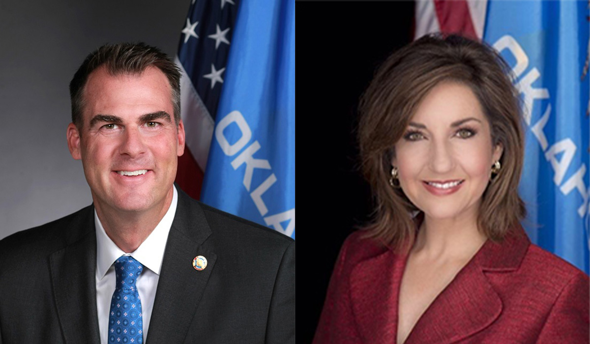 Kevin Stitt, Joy Hofmeister