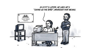 Gov. Kevin Stitt asks Auditor Cindy Byrd for a TPS report TPS report