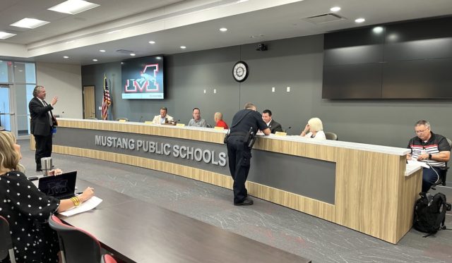 Mustang Public Schools letter