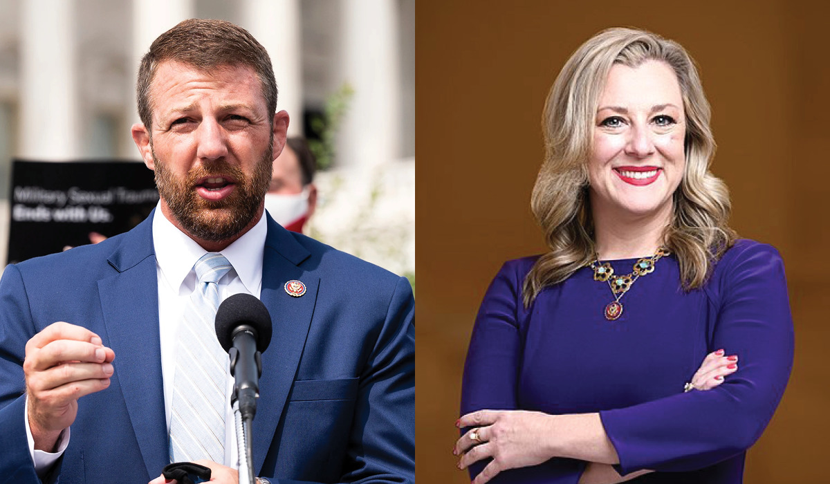 Markwayne Mullin and Kendra Horn