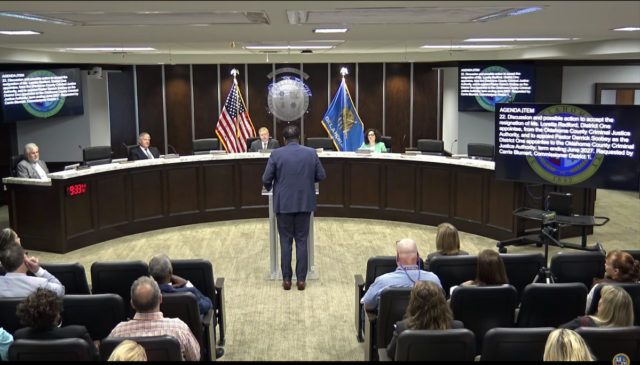 Derrick Scobey, Oklahoma County jail trust