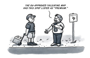 This season includes new adventures in OU tailgating OU tailgating