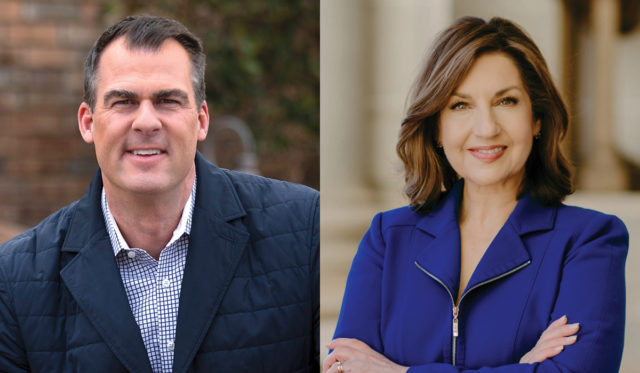 gubernatorial debate, Kevin Stitt, Joy Hofmeister