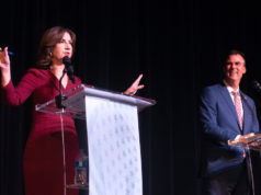 Debate: Stitt, Hofmeister tussle over state performance, McGirt and abortion Stitt Hofmeister debate