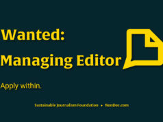 Join the team: NonDoc hiring managing editor position managing editor job posting