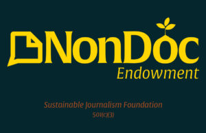 Introducing NonDoc’s endowment for journalism jobs endowment for journalism jobs