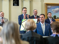 Stitt sticks to tax cuts, school choice funding in 5th State of the State