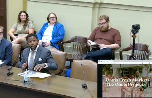 Seeking $30 million for food deserts, innovative grocery store proposal faces oversight questions Oasis Fresh Foundation, Aaron Johnson
