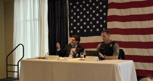 Stonecipher discusses controversial OKC homelessness ordinances at Nichols Hills country club Mark Stonecipher homelessness