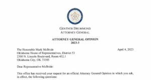Attorney general opinion: New OSDE rules on libraries, parental rights invalid attorney general opinion