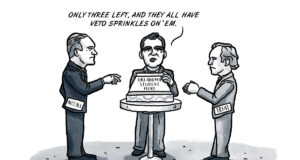 Dunkin’ on each other for ‘Donuts with the Governor’ donuts