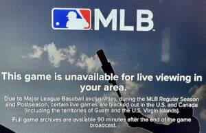 It’s time to fix the confounding MLB blackout problem MLB blackout problem