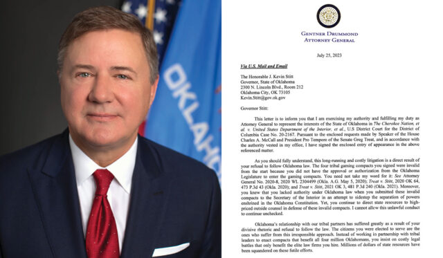 Drummond lawsuit tribal gaming compacts