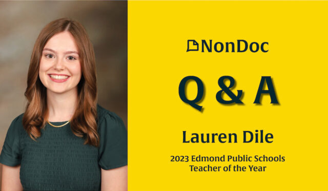 Lauren Dile, EPS teacher of the year