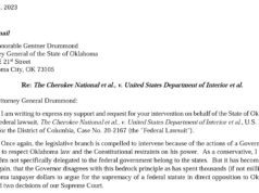 Treat formally requests Drummond intervention in tribal gaming lawsuit tribal gaming lawsuit