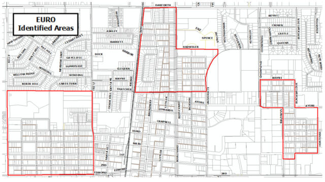 Edmond overlay districts