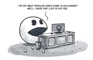 Endless consumption: Pac-Man popular in Oklahoma Pac-Man popular in Oklahoma