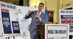 As special session starts, Stitt asked to sit with Senate 2023 special session tax cuts