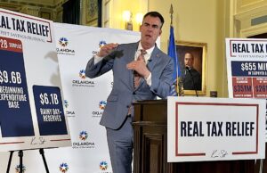 As special session starts, Stitt asked to sit with Senate 2023 special session tax cuts
