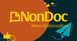 Connect your community to coverage as a NonDoc news ambassador NonDoc news ambassador