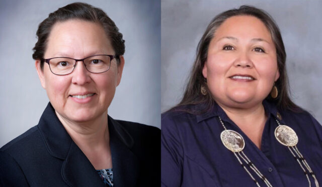 Robyn Whitecloud and Dode Barnett