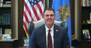 Video of Stitt’s ‘cheer’ for cockfighting organization draws criticism