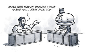 Sen. Markwayne Mullin takes his fight and bite national Markwayne Mullin bites