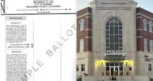 An odd 2000 ballot question set undisclosed baseline funding for Edmond police, fire Edmond police funding