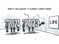 Hello, 2024: Cheers to another year of art imitating life 2024